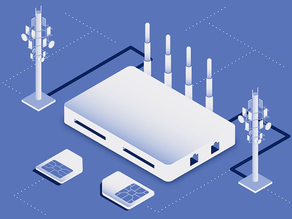 Dual SIM router